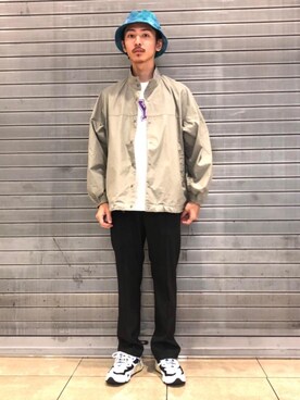 「INFIELDER DESIGN（インフィールダーデザイン）のアイテム」を使った、ito10747さん（メンズ・169cm）の春コーディネート