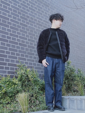 「STAMMBAUM（シュタンバーム）のアイテム」を使った、🥑ke-toさん（メンズ・171cm）の冬コーディネート