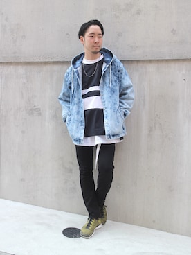 「Journal Standard TRISECT（トライセクト）のアイテム（ブルゾン）」を使った、🥑ke-toさん（メンズ・171cm）の春コーディネート