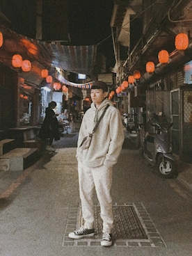 peepさん（メンズ・170cm）の冬コーディネート