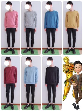 WINさん（メンズ・172cm）の冬コーディネート