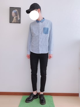 「Daniel Wellington」｜「アイテム（財布/小物）」を使った、WINさん（メンズ・172cm）の夏コーディネート