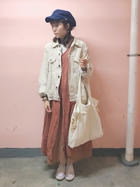 「CONVERSE（コンバース）のconverse（コンバース） ALL STAR OX（オールスターOX）（スニーカー）」を使った、kayee (かさん（レディース・163cm）の春コーディネート