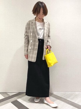 「遊び心のあるJacket Style」｜「アイテム（ジャケット/アウター）」を使った、kiryu_tさん（レディース・153cm）の冬コーディネート