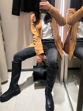 星さん(レディース・168cm)の冬コーディネート