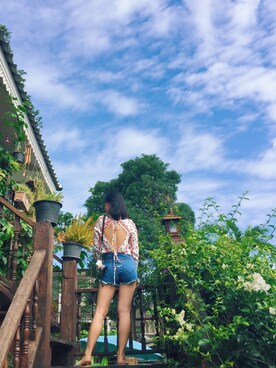 微博清迈小甜甜さんのコーディネート