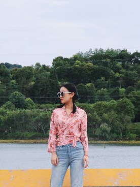 微博清迈小甜甜さんのコーディネート