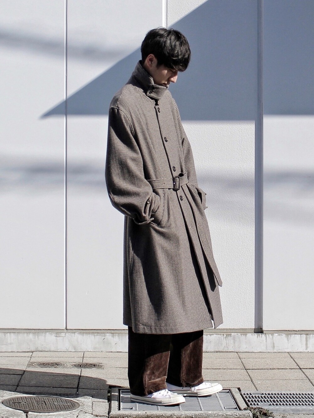 【stein】OVER SLEEVE INVESTIGATED COAT