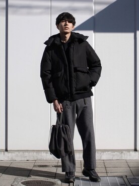 西日本産 オーラリー ダウンジャケット 黒 サイズ3