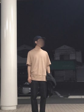 「REIGNING CHAMP（レイニングチャンプ）のアイテム（帽子）」を使った、ゆさん（メンズ・173cm）の春コーディネート
