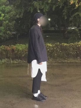 「REIGNING CHAMP（レイニングチャンプ）のアイテム（帽子）」を使った、ゆさん（メンズ・173cm）の秋コーディネート