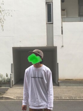 「Hender Scheme（エンダースキーマ）のアイテム（帽子）」を使った、ゆさん（メンズ・172cm）の春コーディネート