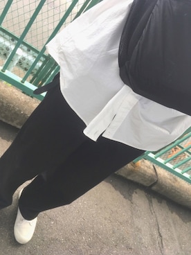 「DIGAWEL（ディガウェル）のアイテム（その他パンツ）」を使った、ゆさん（メンズ・173cm）の夏コーディネート