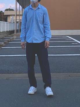 「AUGUSTE PRESENTATION（オーギュストプレゼンテーション）のアイテム」を使った、ゆさん（メンズ・172cm）の夏コーディネート