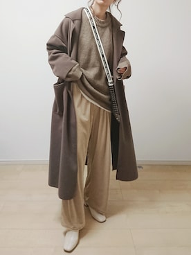 yu.さん(レディース・165cm)の冬コーディネート