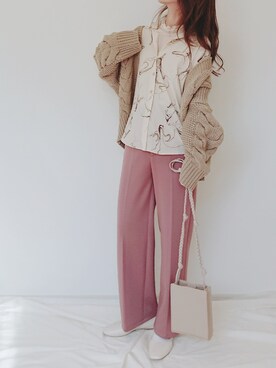 yu.さん（レディース・165cm）の冬コーディネート