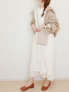 yu.さん（レディース・165cm）の春コーディネート