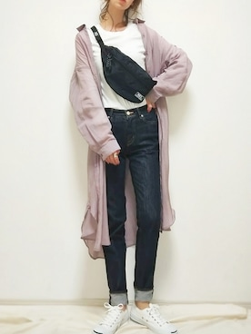 yu.さん（レディース・165cm）の春コーディネート