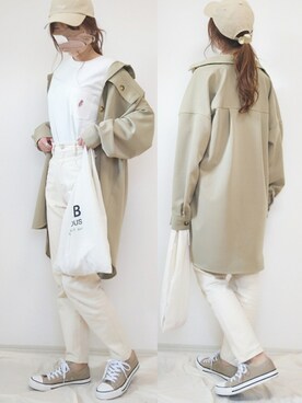 yu.さん（レディース・165cm）の春コーディネート