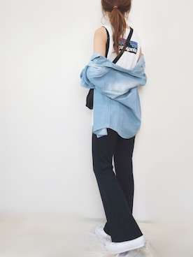 yu.さん（レディース・165cm）の春コーディネート