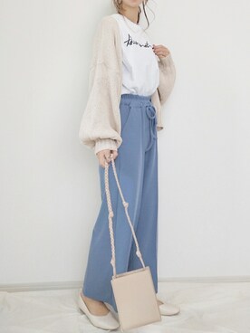 yu.さん（レディース・165cm）の春コーディネート