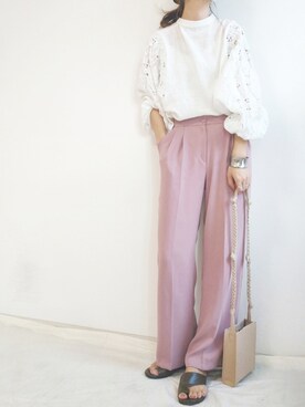 yu.さん（レディース・165cm）の春コーディネート