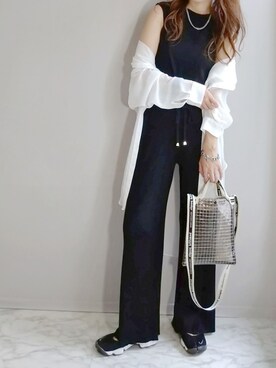 yu.さん(レディース・165cm)の夏コーディネート