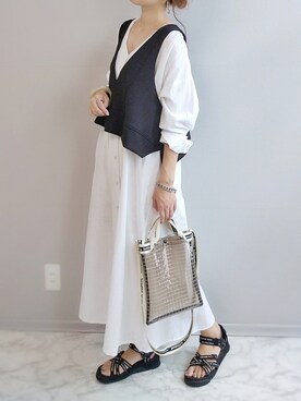 yu.さん(レディース・165cm)の夏コーディネート