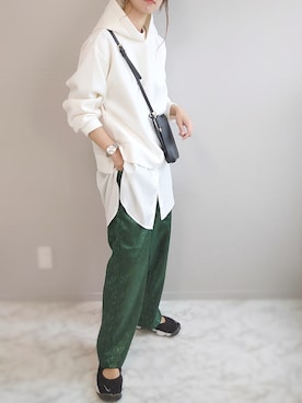 「AmbreNeige」｜「アイテム（腕時計）」を使った、yu.さん（レディース・165cm）の秋コーディネート