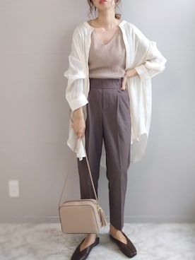 yu.さん（レディース・165cm）の秋コーディネート