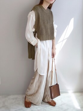 yu.さん（レディース・165cm）の秋コーディネート