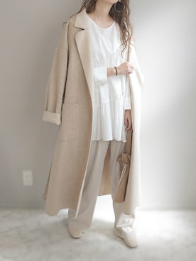 yu.さん（レディース・165cm）の秋コーディネート