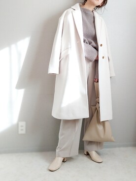 yu.さん(レディース・165cm)の冬コーディネート