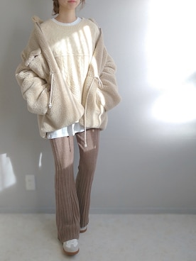 yu.さん（レディース・165cm）の冬コーディネート