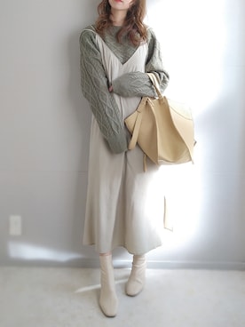 yu.さん(レディース・165cm)の冬コーディネート