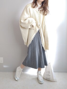 yu.さん（レディース・165cm）の冬コーディネート