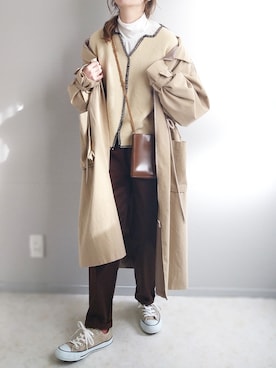 yu.さん(レディース・165cm)の冬コーディネート