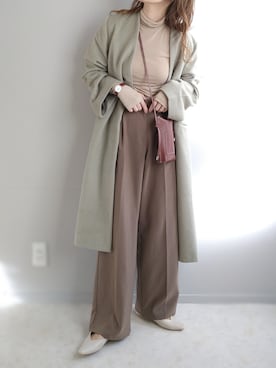 「Orobianco（オロビアンコ）のアイテム（腕時計）」を使った、yu.さん（レディース・165cm）の冬コーディネート