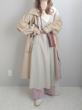 yu.さん（レディース・165cm）の冬コーディネート