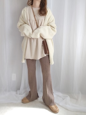 yu.さん（レディース・165cm）の冬コーディネート