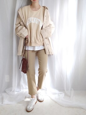 yu.さん（レディース・165cm）の冬コーディネート