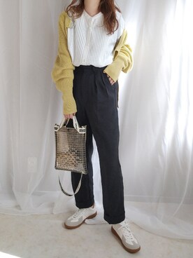 「CLAIRE（クレア）のアイテム」を使った、yu.さん（レディース・165cm）の冬コーディネート