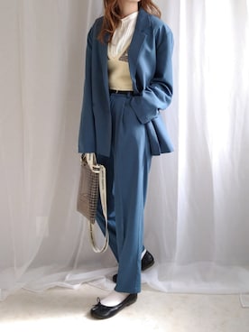 yu.さん(レディース・165cm)の冬コーディネート