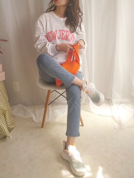 yu.さん（レディース・165cm）の春コーディネート