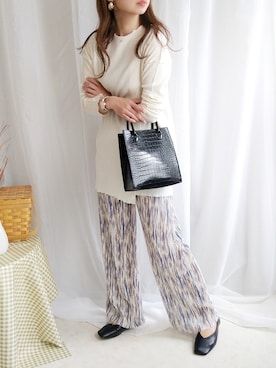 yu.さん（レディース・165cm）の春コーディネート