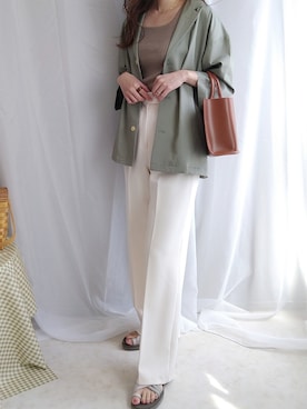 yu.さん(レディース・165cm)の春コーディネート