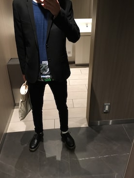 「JUNYA WATANABE MAN（ジュンヤワタナベマン）のアイテム（Tシャツ/カットソー）」を使った、Tomさん（メンズ・180cm）の秋コーディネート