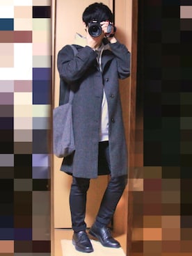 たかしさん（メンズ・171cm）の冬コーディネート