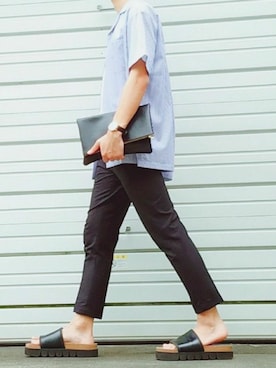 たかしさん（メンズ・171cm）の夏コーディネート