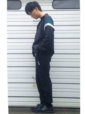 「Avail（アベイル）のアイテム（ブルゾン）」を使った、たかしさん（メンズ・171cm）の秋コーディネート